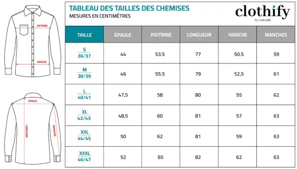 👔 Pack de 4 Chemises Tommy – Oxford Coton Piqué (Bleu roi, Blanc, Gris clair, Noir)