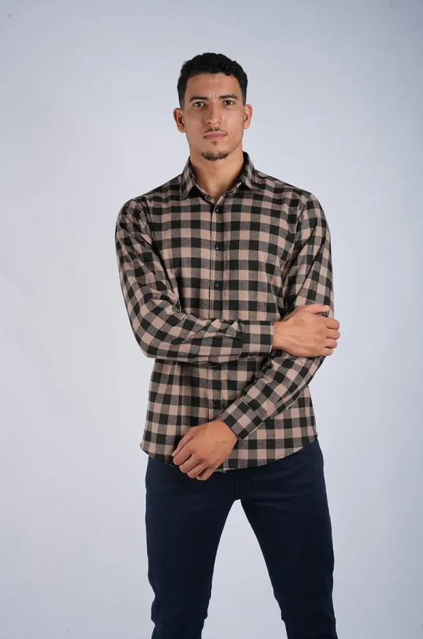 👕 Pack 3 Chemises Massimo Dutti en Flanelle à Carreaux – Style & Confort