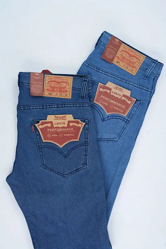👖 Pack 2 Jeans Levi’s® 501 – Bleu & Blue Sky