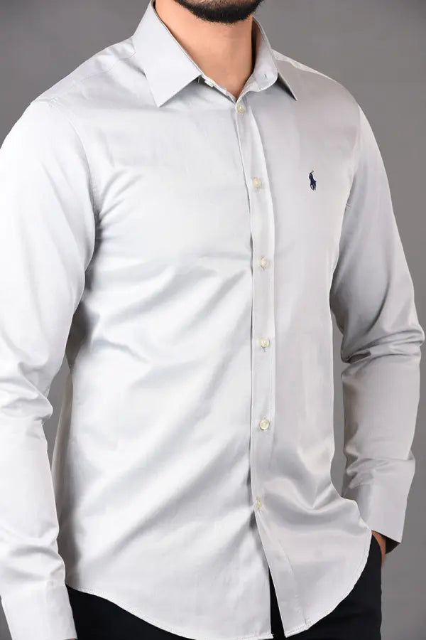 👔 Pack de 4 Chemises Ralph – Pur Coton Noir • Blanc • Beige • Bleu ciel