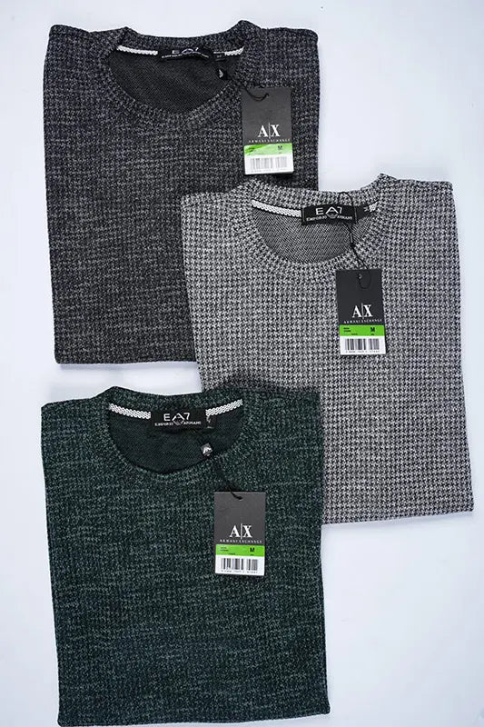 🧶 Pack de 3 Tricots Khaite – Coton respirant & élégant Couleurs : Noir · Gris · (3ème teinte incluse dans le pack)