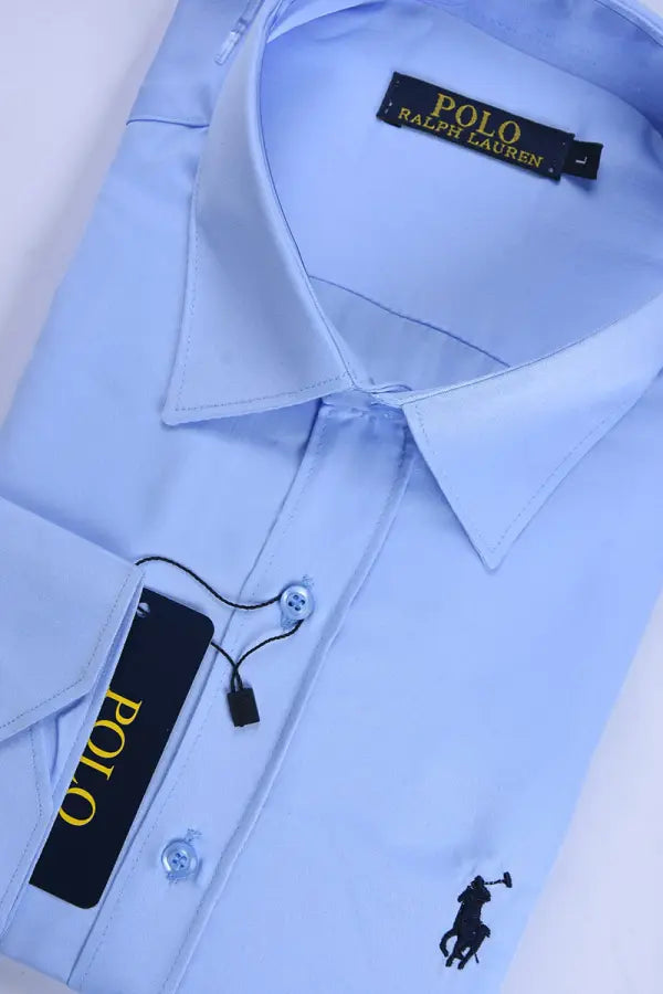 👔 Chemise Ralph – Pur Coton Couleurs : Noir · Blanc · Gris clair · Bleu roi