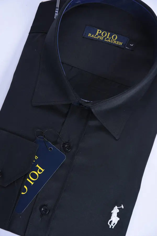 👔 Chemise Ralph – Pur Coton Couleurs : Noir · Blanc · Gris clair · Bleu roi