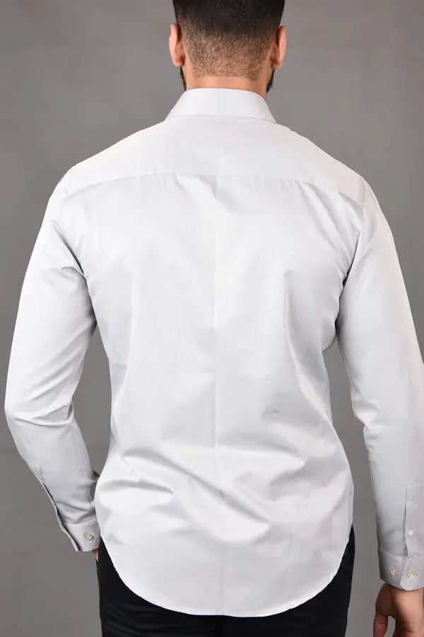 👔 Pack de 4 Chemises Ralph – Pur Coton Noir • Blanc • Beige • Bleu ciel