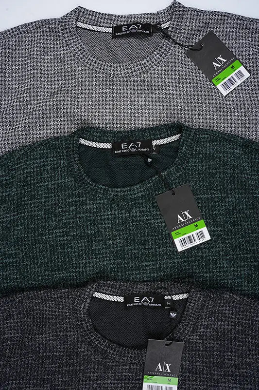 🧶 Pack de 3 Tricots Khaite – Coton respirant & élégant Couleurs : Noir · Gris · (3ème teinte incluse dans le pack)