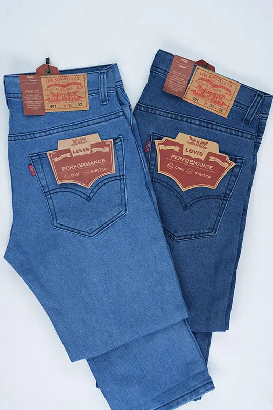 👖 Pack 2 Jeans Levi’s® 501 – Bleu & Blue Sky